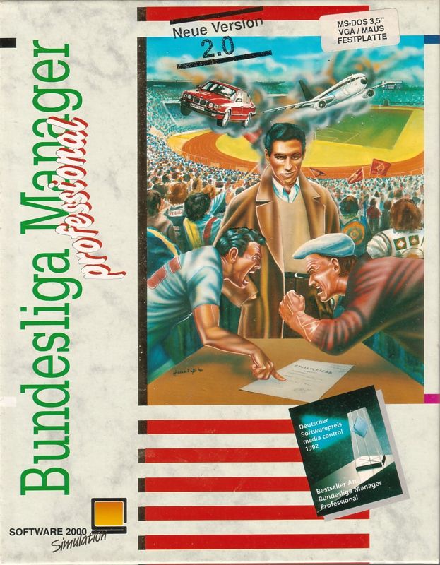 Bundesliga Manager Professional box art for Amiga